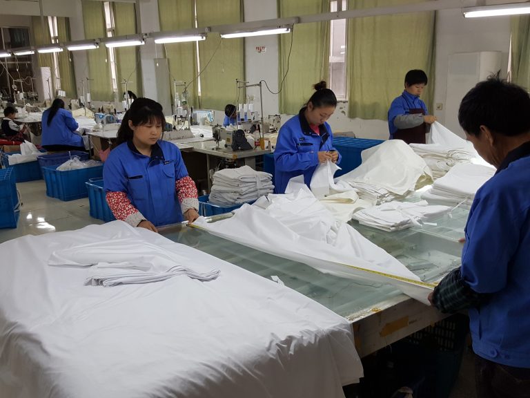Bedding production