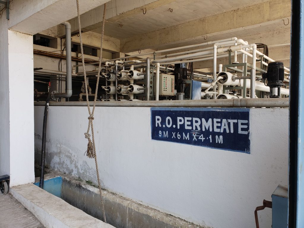 Downproof fabric production